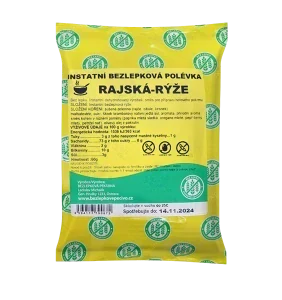 Bezlepková istantní polévka rajská 60 g